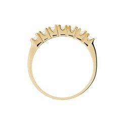 Histoire D'Or Bague Isee Plaqué Or Jaune Oxyde De Zirconium -Colliers Fantaisie Soldes FQAFJZW107 view2