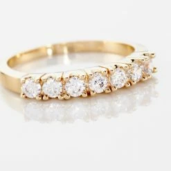 Histoire D'Or Bague Isee Plaqué Or Jaune Oxyde De Zirconium -Colliers Fantaisie Soldes FQAFJZW107 view3