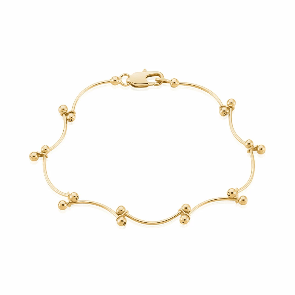 Histoire D'Or Bracelet Assma Plaqué Or Jaune 1 Histoire D'Or Bracelet Assma Plaqué Or Jaune