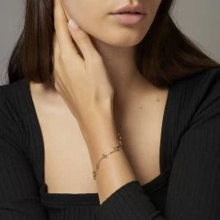 Histoire D'Or Bracelet Assma Plaqué Or Jaune 8 Histoire D'Or Bracelet Assma Plaqué Or Jaune -Colliers Fantaisie Soldes FQBFJW0270 model0