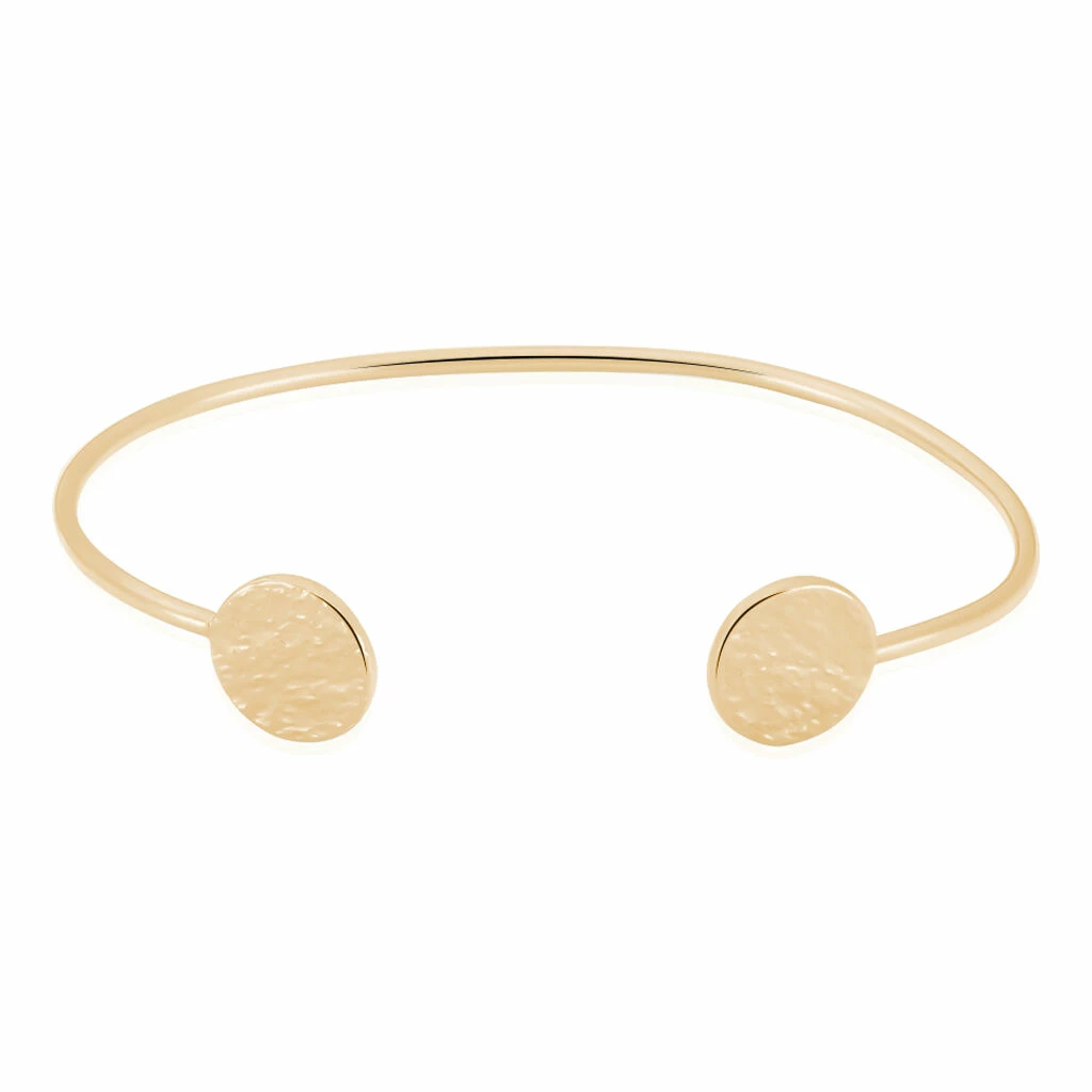 Histoire D'Or Bracelet Jonc Blanka Plaqué Or Jaune 1 Histoire D'Or Bracelet Jonc Blanka Plaqué Or Jaune