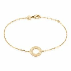 Histoire D'Or Bracelet Linnel Plaqué Or Jaune