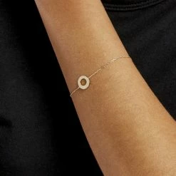 Histoire D'Or Bracelet Linnel Plaqué Or Jaune -Colliers Fantaisie Soldes FQBFJW0602 model1