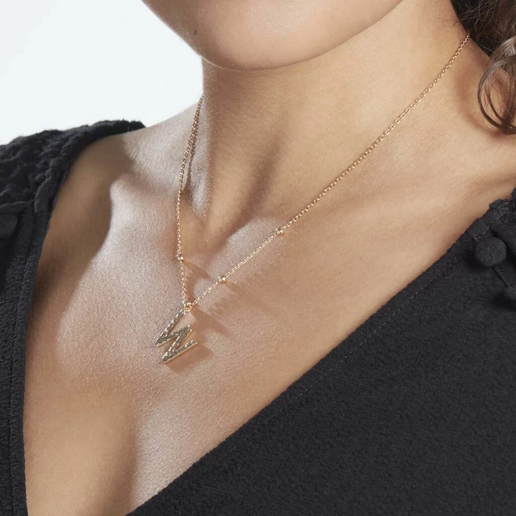 Histoire D'Or Collier Plaqué Or Jaune Lettra 3 Histoire D'Or Collier Plaqué Or Jaune Lettra – Image 3