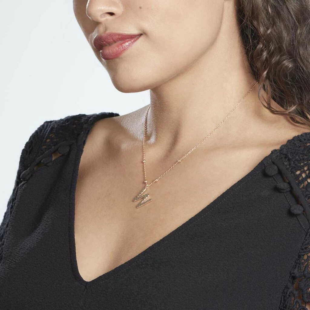 Histoire D'Or Collier Plaqué Or Jaune Lettra 4 Histoire D'Or Collier Plaqué Or Jaune Lettra – Image 4