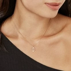 Histoire D'Or Collier Plaque Or Keven -Colliers Fantaisie Soldes FQCFJW0672 model0