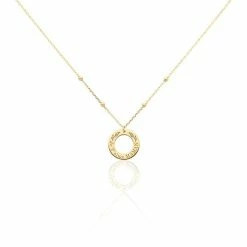 Histoire D'Or Collier Savas Plaqué Or Jaune