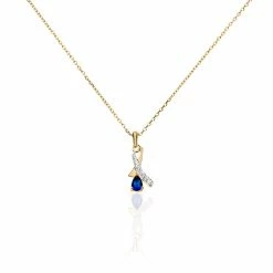 Histoire D'Or Collier Dyanah Plaque Or Jaune Oxyde De Zirconium