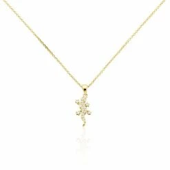 Histoire D'Or Collier Lehar Plaqué Or Oxyde