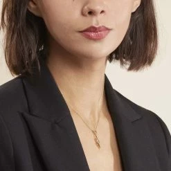 Histoire D'Or Collier Ishaae Plaqué Or Jaune Oxyde De Zirconium -Colliers Fantaisie Soldes FQCFJZW277 model0