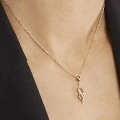 Histoire D'Or Collier Ishaae Plaqué Or Jaune Oxyde De Zirconium -Colliers Fantaisie Soldes FQCFJZW277 model1