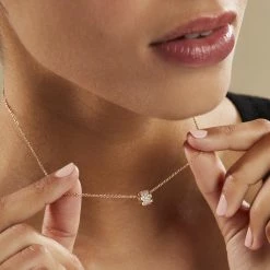 Histoire D'Or Collier Gia Plaqué Or Jaune Oxyde De Zirconium -Colliers Fantaisie Soldes FQCFJZW345 model1