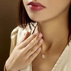 Histoire D'Or Collier Sendai Plaqué Or Jaune Oxyde De Zirconium -Colliers Fantaisie Soldes FQCFJZW449 model1