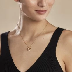 Histoire D'Or Collier Plaqué Or Henia Oxydes De Zirconium -Colliers Fantaisie Soldes FQCFJZW560 model0