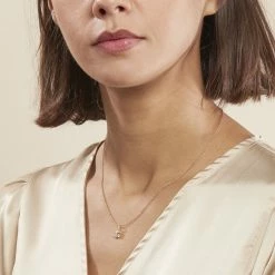 Histoire D'Or Collier Plaqué Or Jacinth Oxyde De Zirconium -Colliers Fantaisie Soldes FQCFJZW566 model0