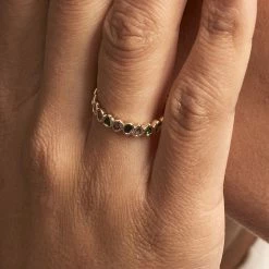 Histoire D'Or Bague Plaqué Or Jaune Ethem Anneau Pierres Multicolores 11 Histoire D'Or Bague Plaqué Or Jaune Ethem Anneau Pierres Multicolores -Colliers Fantaisie Soldes FQDFJX2108 model1