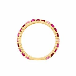 Histoire D'Or Bague Plaqué Or Jaune Zoelia Pierres -Colliers Fantaisie Soldes FQDFJXS108 view2