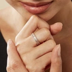 Histoire D'Or Bague Plaqué Or Gallez Oxydes De Zirconium 7 Histoire D'Or Bague Plaqué Or Gallez Oxydes De Zirconium -Colliers Fantaisie Soldes FQDFJZW550 model1