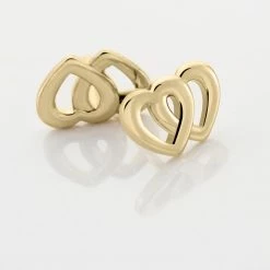 Histoire D'Or Boucles D'oreilles Puces Marie-laureae Plaque Or Jaune 6 Histoire D'Or Boucles D'oreilles Puces Marie-laureae Plaque Or Jaune -Colliers Fantaisie Soldes FQOFJW0225 view2