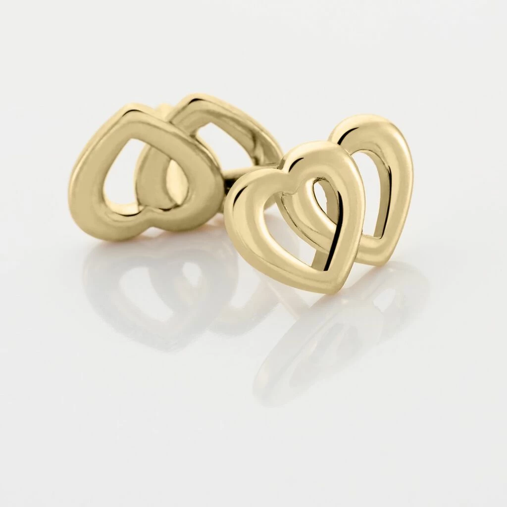 Histoire D'Or Boucles D'oreilles Puces Marie-laureae Plaque Or Jaune 3 Histoire D'Or Boucles D'oreilles Puces Marie-laureae Plaque Or Jaune – Image 3