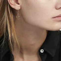 Histoire D'Or Boucles D'oreilles Pendantes Plaqué Or Jaune Galvina -Colliers Fantaisie Soldes FQOFJW0544 model0