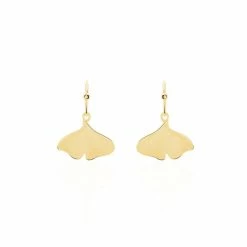 Histoire D'Or Boucles D'oreilles Pendantes Brita Plaqué Or Jaune