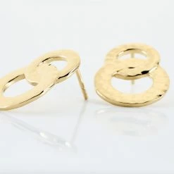 Histoire D'Or Boucles D'oreilles Pendantes Dolie Plaqué Or Jaune -Colliers Fantaisie Soldes FQOFJW0578 view2