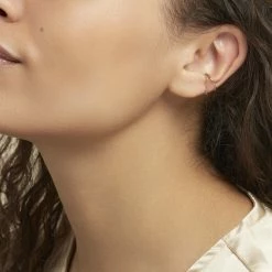 Histoire D'Or Bijou D'oreille Unitaire Silohe Plaqué Or Jaune 7 Histoire D'Or Bijou D'oreille Unitaire Silohe Plaqué Or Jaune -Colliers Fantaisie Soldes FQOFJW0626 model0