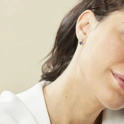 Histoire D'Or Boucles D'oreilles Puces Tyana Plaqué Or Jaune Oxyde De Zirconium -Colliers Fantaisie Soldes FQOFJXB133 model0