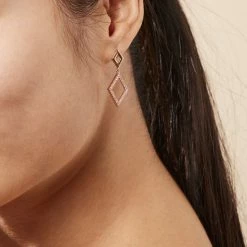 Histoire D'Or Boucles D'oreilles Brody Plaqué Or Jaune Oxydes De Zirconium 8 Histoire D'Or Boucles D'oreilles Brody Plaqué Or Jaune Oxydes De Zirconium -Colliers Fantaisie Soldes FQOFJZW467 model0