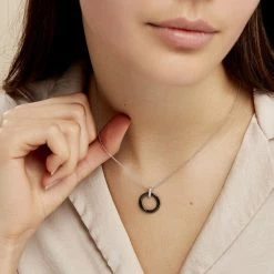 Histoire D'Or Collier Natacha Cera Argent Blanc Céramique Et Oxyde De Zirconium 7 Histoire D'Or Collier Natacha Cera Argent Blanc Céramique Et Oxyde De Zirconium -Colliers Fantaisie Soldes MACFBXN164 model1