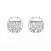 Boucles D'oreilles Puces Laetizia Clara Argent Oxyde De Zirconium