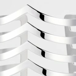 Histoire D'Or Bracelet Manchette Abid Acier Blanc -Colliers Fantaisie Soldes MIBFBW0452 view2