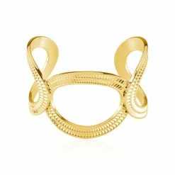 Histoire D'Or Bracelet Jonc Agostino Acier Jaune
