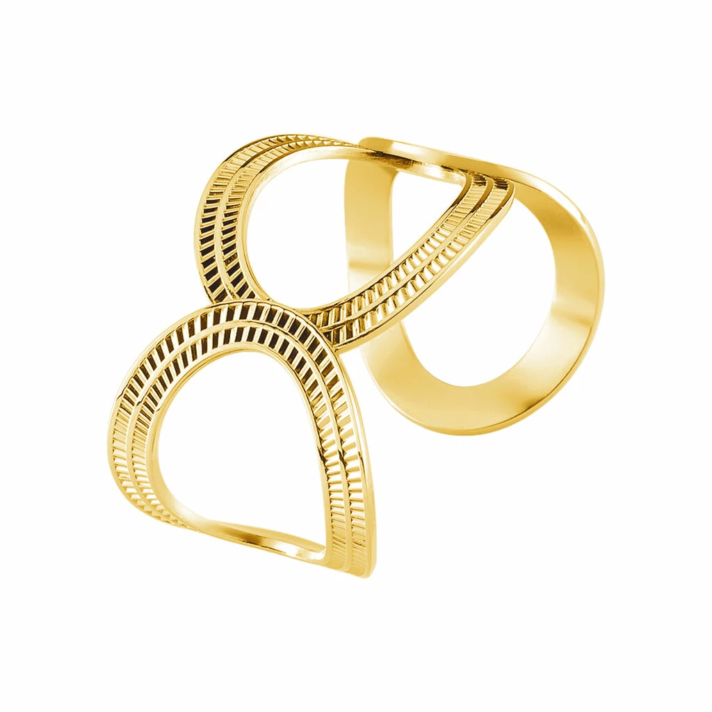 Histoire D'Or Bracelet Jonc Agostino Acier Jaune 2 Histoire D'Or Bracelet Jonc Agostino Acier Jaune – Image 2