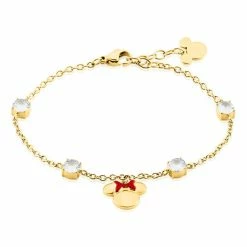 Bracelet Disney Acier Doré Oxyde