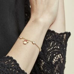 Bracelet Disney Acier Doré Oxyde -Colliers Fantaisie Soldes MIBFJZW034 model1