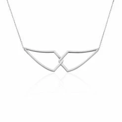 Histoire D'Or Collier Sautoir Adelind Acier Blanc